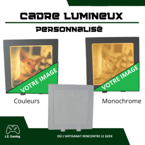 Cadre Lumineux - Personnalisé
