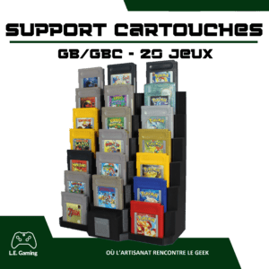 Présentoir 20 Cartouches GB/GBC