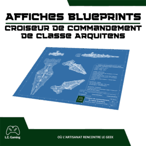 Blueprint - Croiseur de commandement de Classe Arquitens