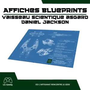 Blueprint - Vaisseau scientifique Daniel Jackson